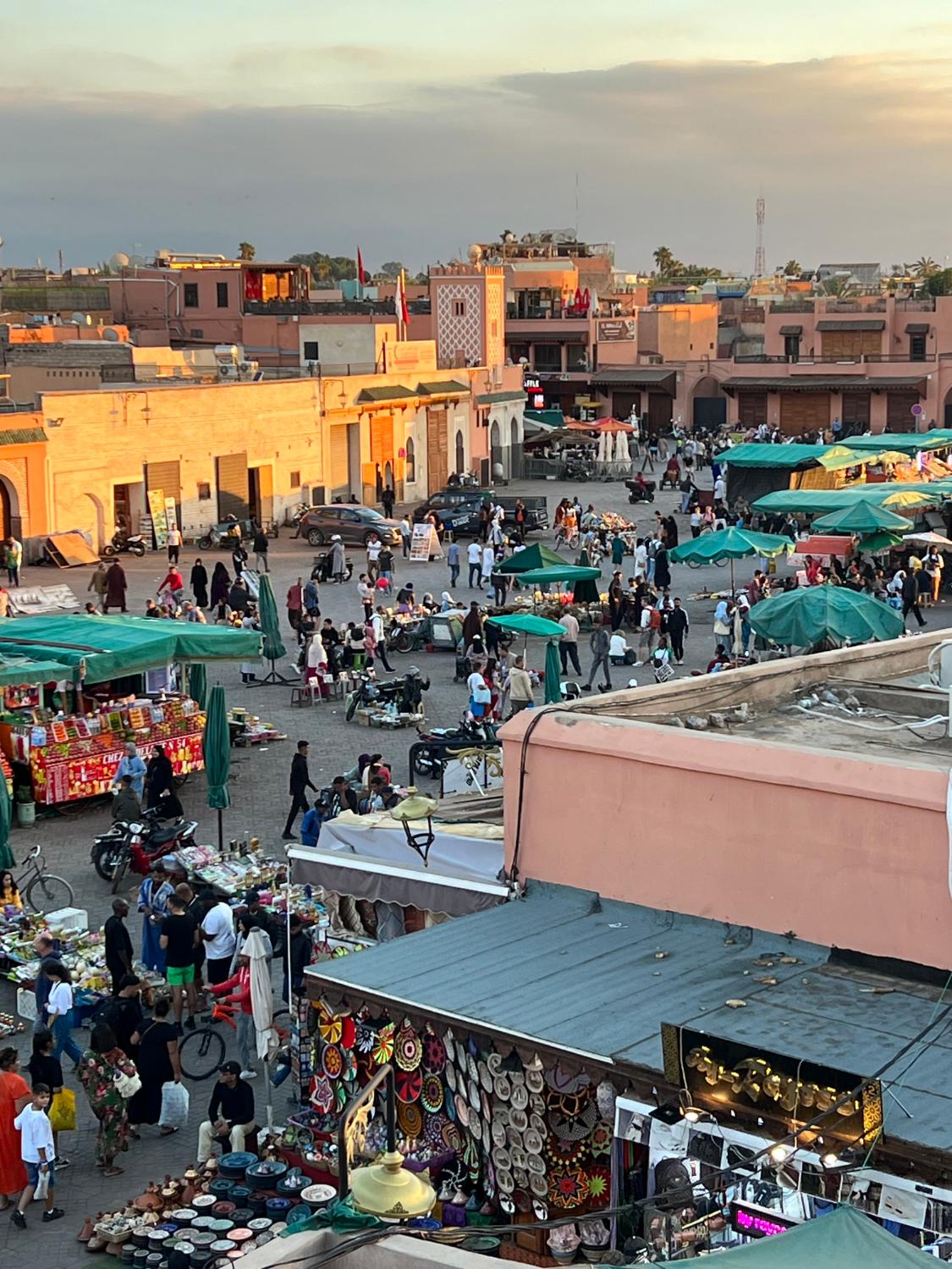 Trg Jemaa el-Fna u Marrakechu