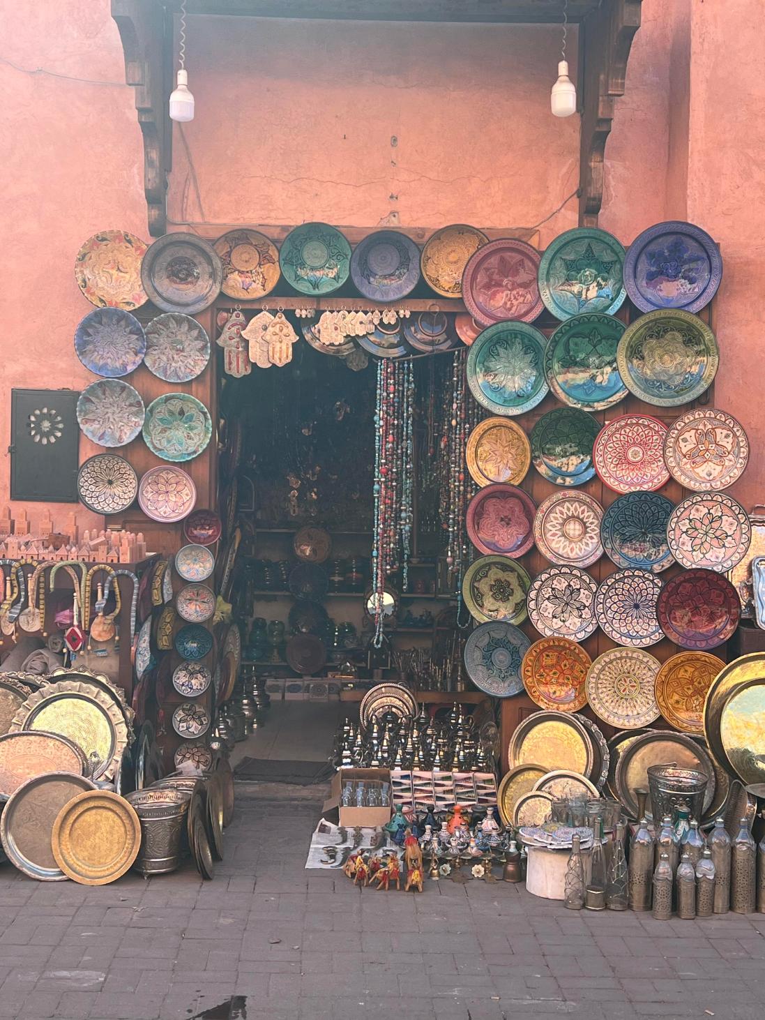 Trgovina s keramikom Marrakech