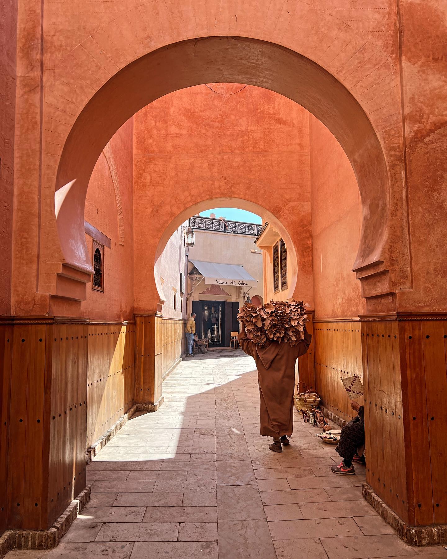 Uske ulice u Marrakeshu