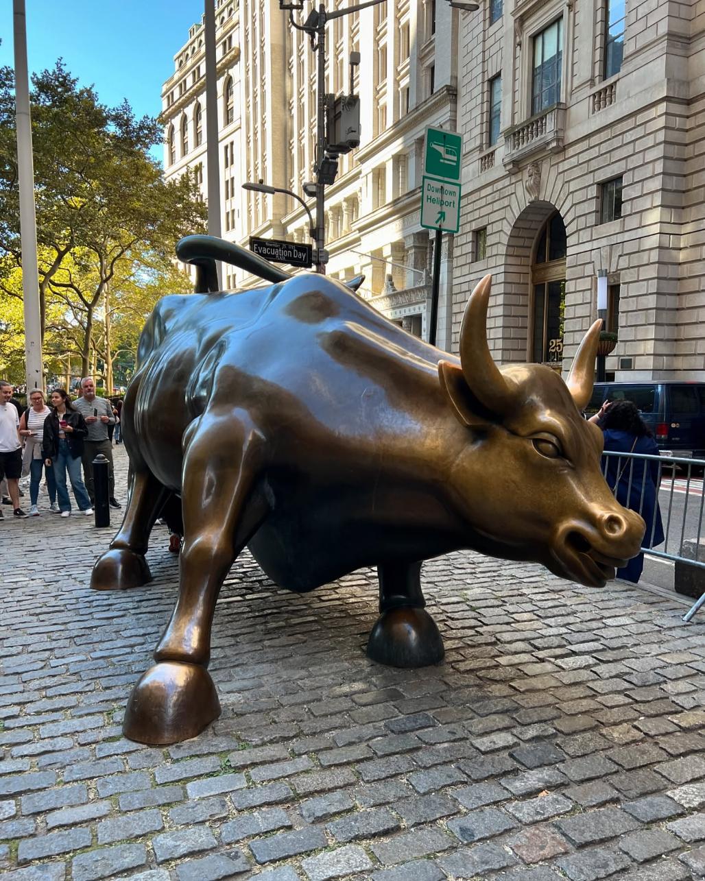 Charging Bull - simbol Wall Streeta