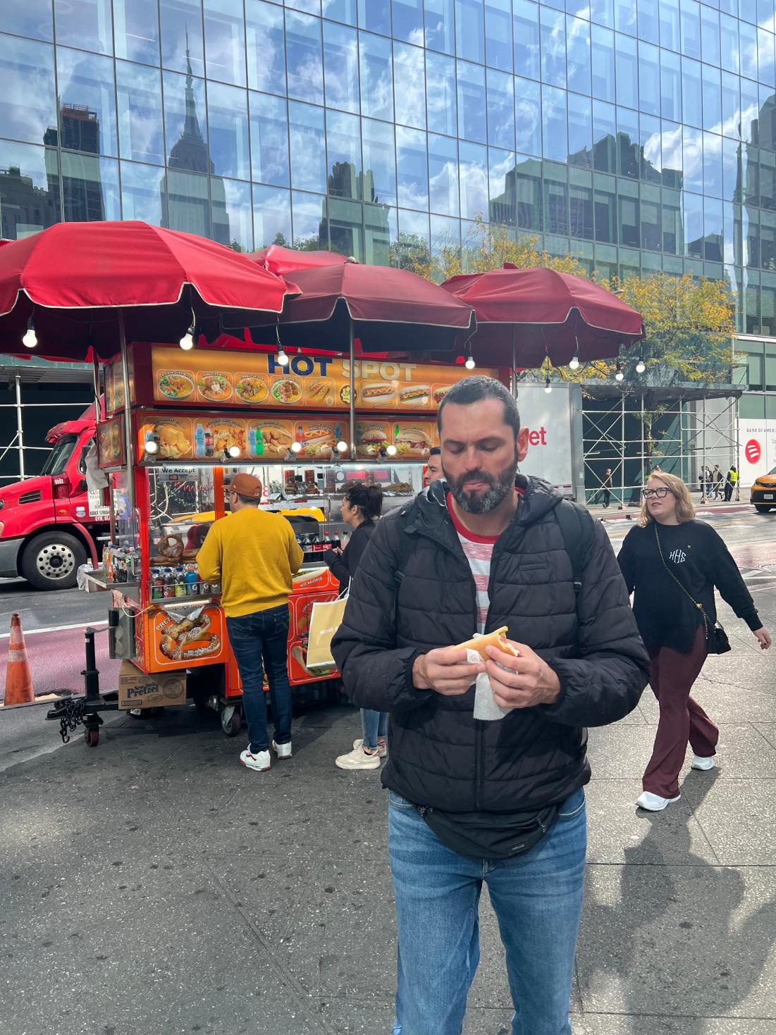 Hot dog u Bryant Parku u New Yorku