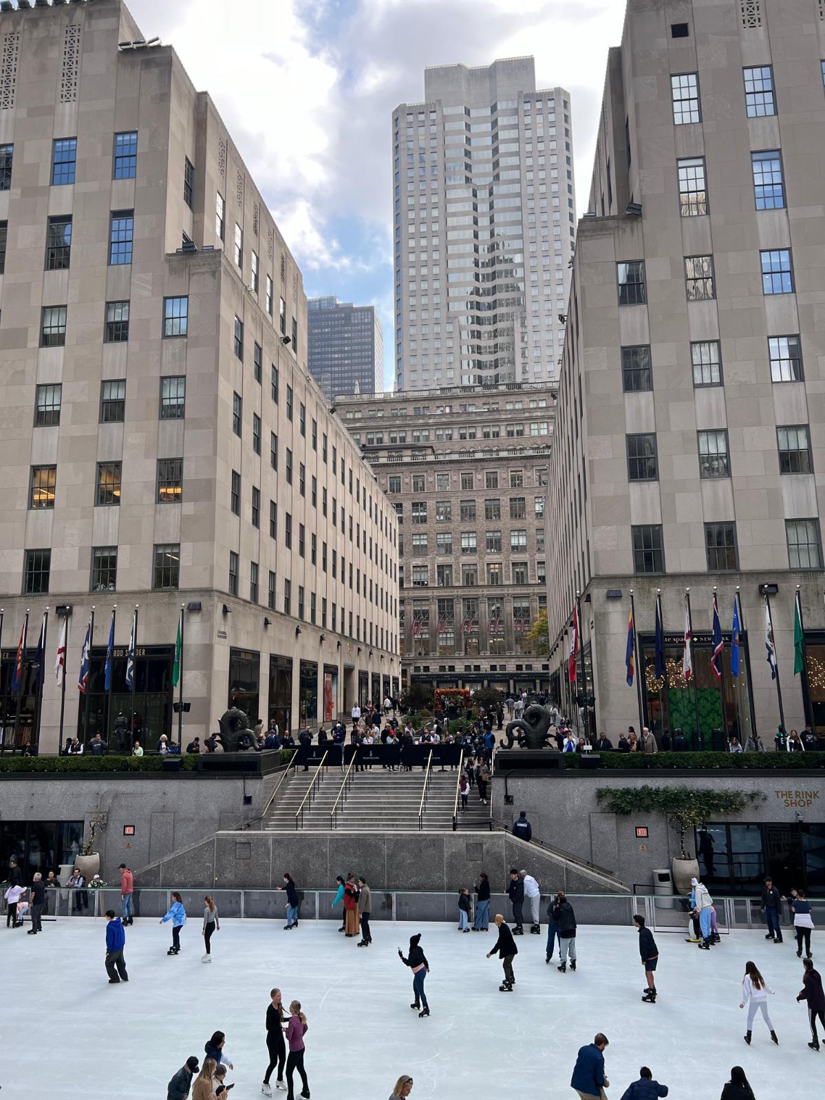 Klizalište u Rockefellerovom centru u New Yorku