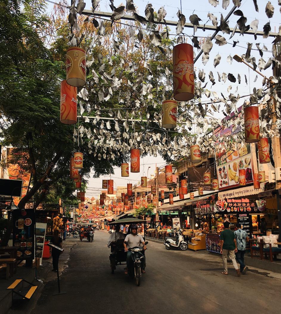Pub street Siem Reap