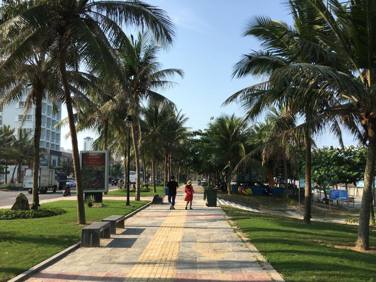 Šetnica uz plažu My Khe Da Nang