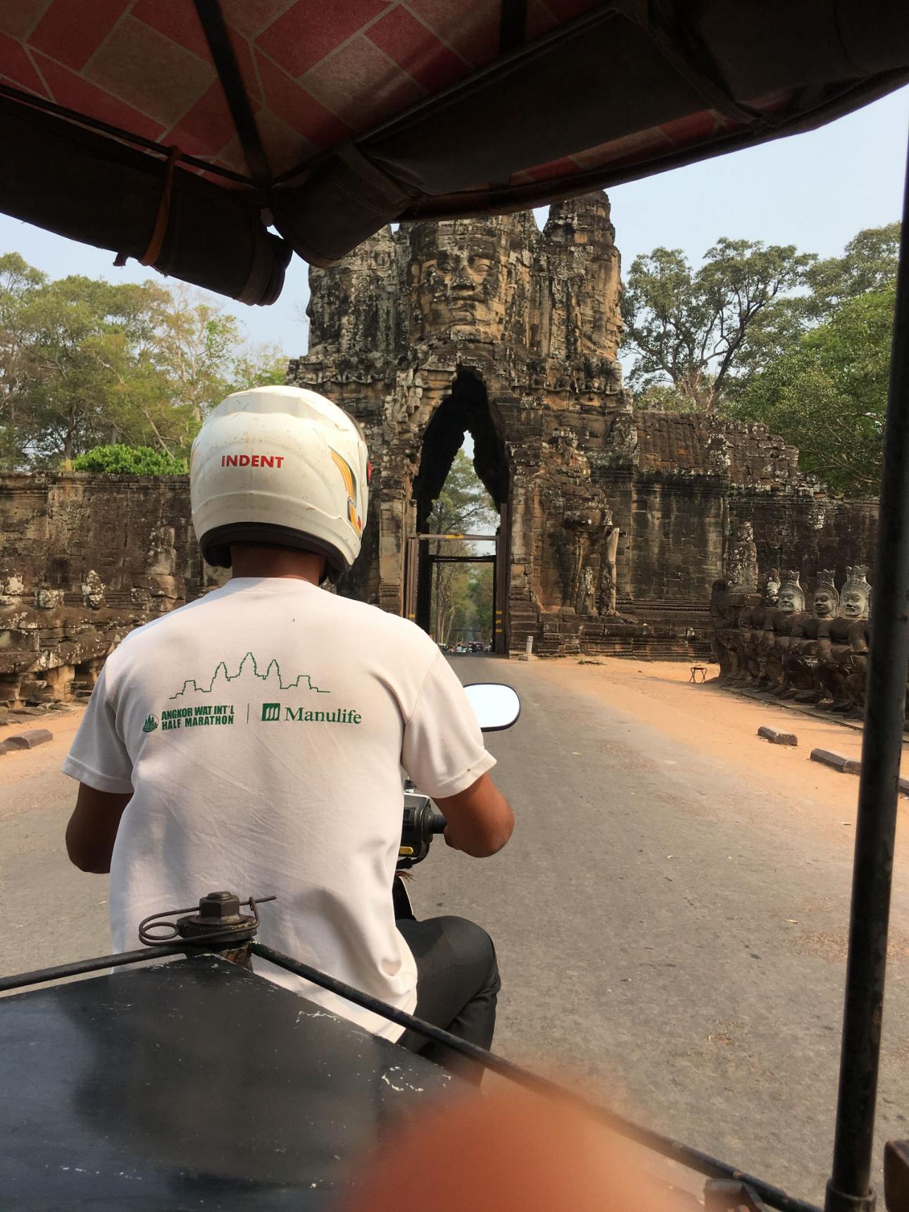 Tuk-tuk Angkor Wat Kambodža
