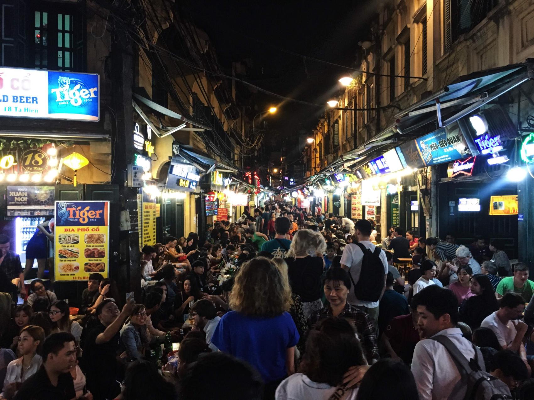 Ulica Ta Hien Hanoi