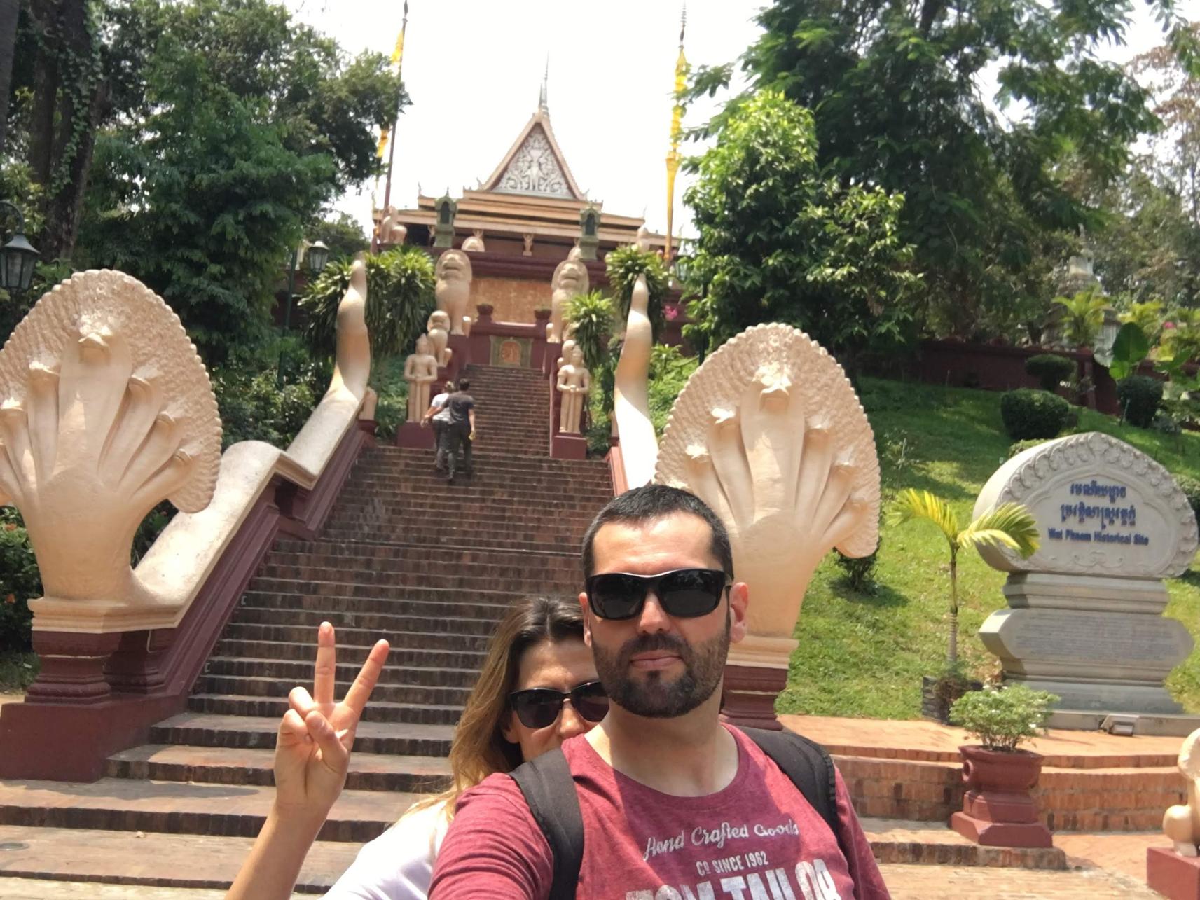 Wat Phnom u Phnom Penhu